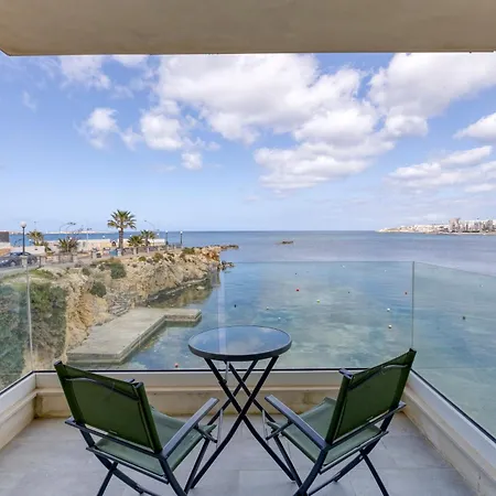 Seafront, With Private Seaview Terrace By 360 Estates San Pawl il-Baħar
